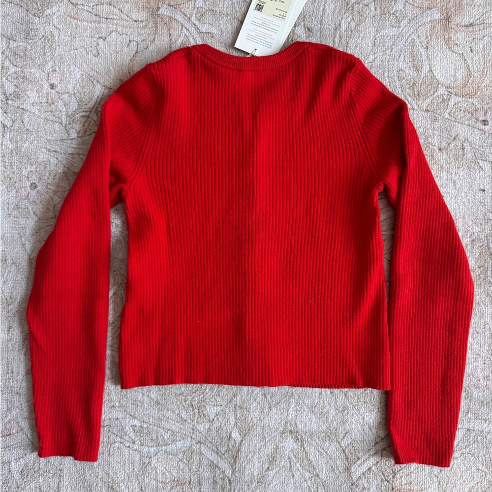 Kylie Ribbed Button-Up Cardigan - L - Picture 2 of 6